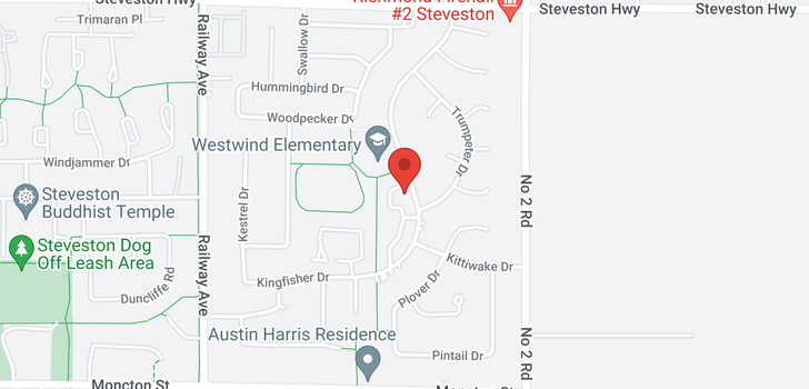 map of 8 11451 KINGFISHER DRIVE